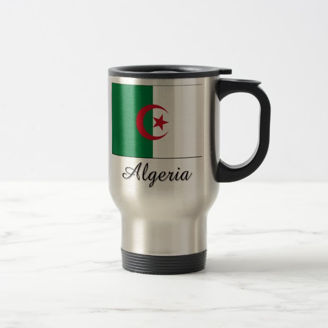 Caneca Térmica Design da bandeira de Argélia (Direita)
