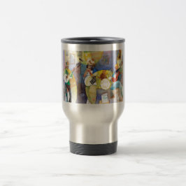 Caneca Térmica Design da música dos azuis do delta