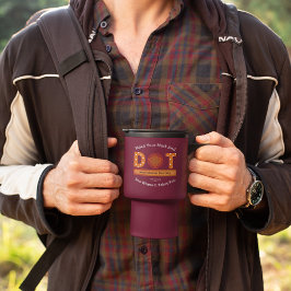 Caneca Térmica Design de Dia Internacional do Ponto