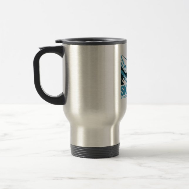 Caneca Térmica Design de esqui Legal (Esquerda)
