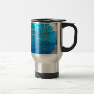 Caneca Térmica Design de Lua Azul