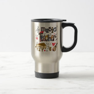 Caneca Térmica Design de Sublimação de Professores de Música, Pro