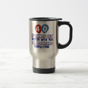 Caneca Térmica Design do aniversário de 40 anos