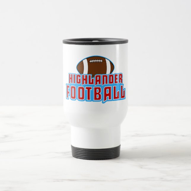Caneca Térmica Design do futebol dos escoceses das alturas de (Centro)