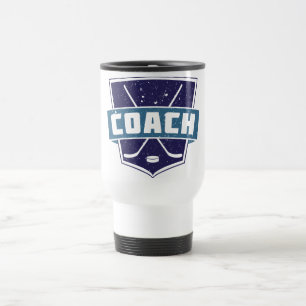 Caneca Térmica Design do protetor do treinador de hóquei