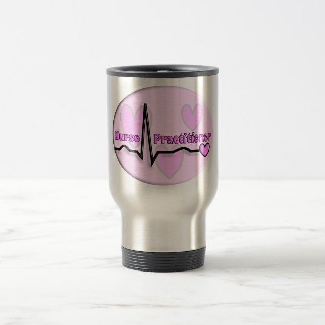 Caneca Térmica Design do segmento dos presentes QRS do médico da (Centro)