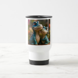 Caneca Térmica Design Minimalista de Dinossauro Limpo