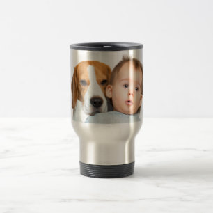 Caneca Térmica Design Seu Próprio Bebê E Pet Fotografia