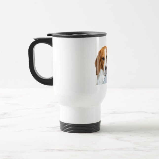 Caneca Térmica Design Seu Próprio Bebê E Pet Fotografia Mug (Esquerda)