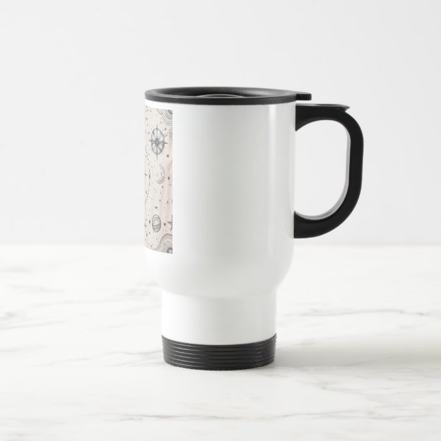 Caneca Térmica Designs de Astrologia Temida Zodiac (Direita)