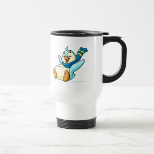 Caneca Térmica Deslizando Bruce azul