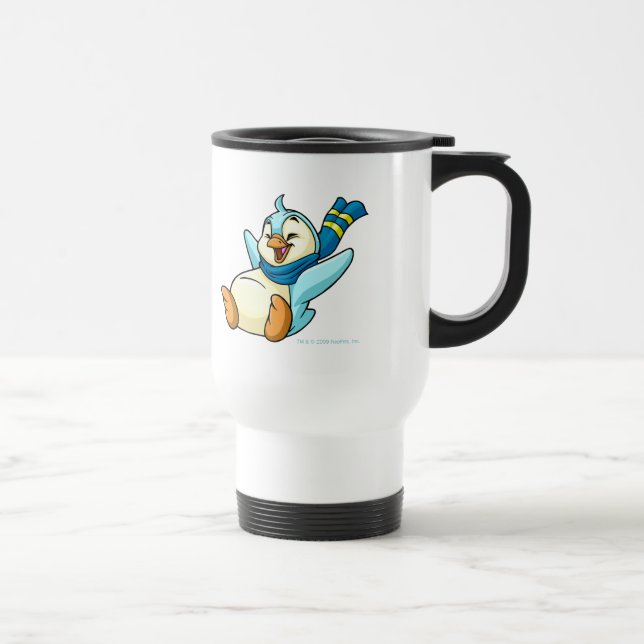 Caneca Térmica Deslizando Bruce azul (Direita)