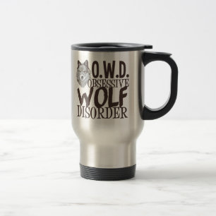 Caneca Térmica Desordem obsessiva do lobo