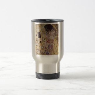 Caneca Térmica Detalhe do Beijo - Gustav Klimt