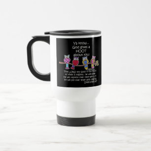 Caneca Térmica Deus dá uma coruja