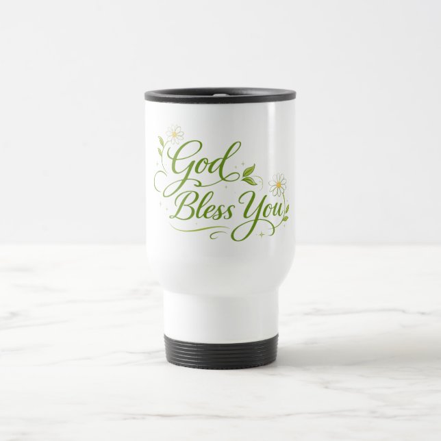 Caneca Térmica Deus te abençoe (Centro)