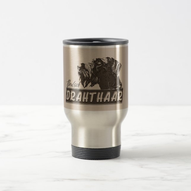 Caneca Térmica Deutsch Drahthaar (Centro)