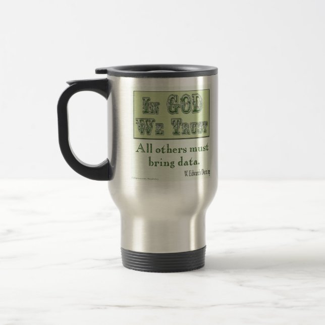 Caneca Térmica Deve trazer o Data Mug (Esquerda)
