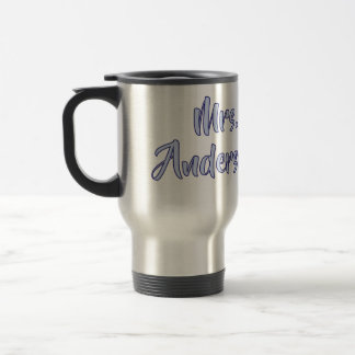 Caneca Térmica dia de apreciação dos professores sra anderson rox