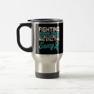Caneca Térmica Dia de as mães para mulheres Inspiradoras de cânce
