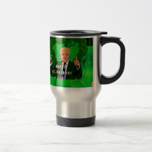 Caneca Térmica Dia de São Patrício donald