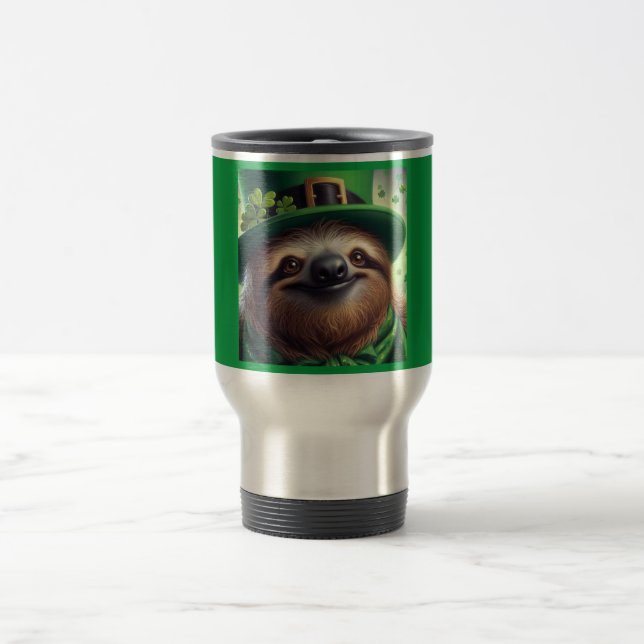 Caneca Térmica Dia de St Paddys Lenta (Centro)