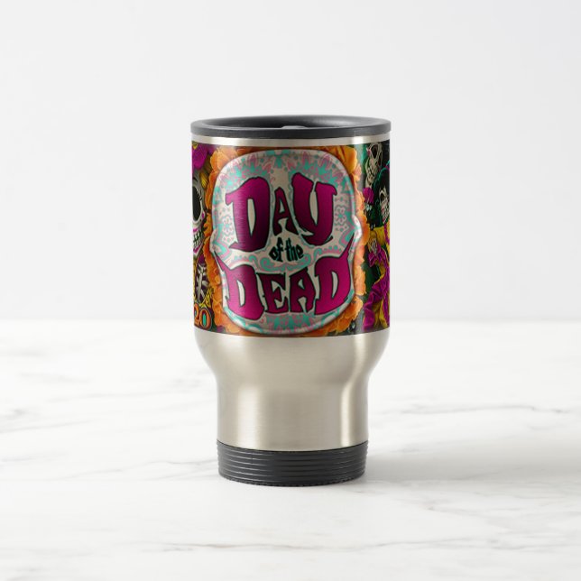 Caneca Térmica Dia dos Mortos (Centro)