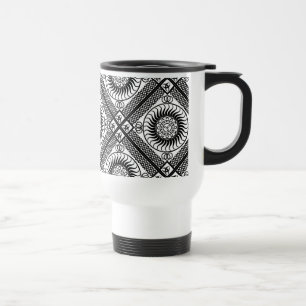 Caneca Térmica Diagonal do ornamento Celta