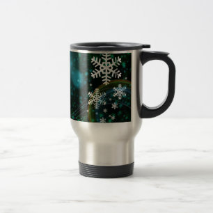 Caneca Térmica Digital Snowflake Natureza Inverno Paz Destino de