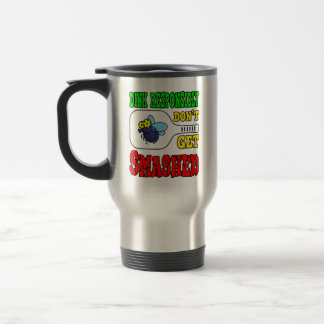Caneca Térmica Dink Responsável - Pickleball Engraçado