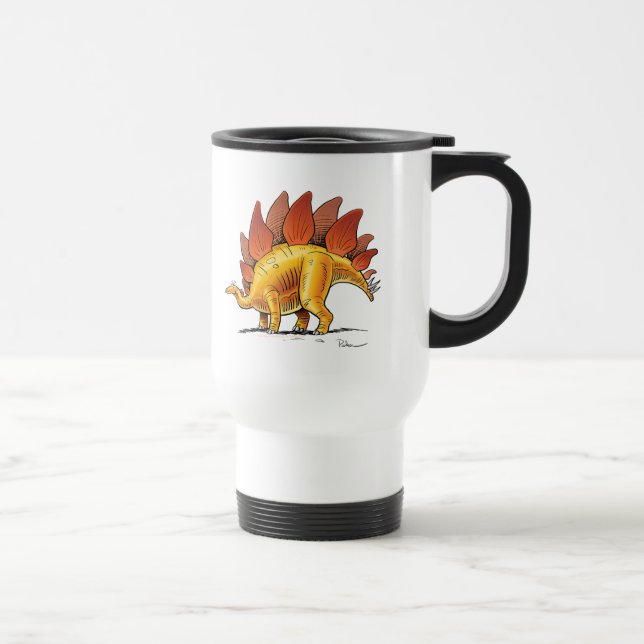 Caneca Térmica Dinossauro dos desenhos animados do Stegosaurus da (Direita)