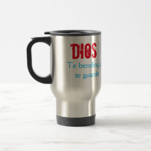 Caneca Térmica Dios te bendiga y the guarde