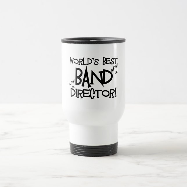 Caneca Térmica Diretor da banda do mundo o melhor (Centro)