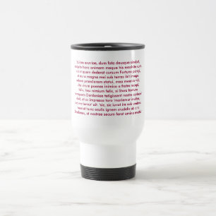 Caneca Térmica Discurso da morte do Dido