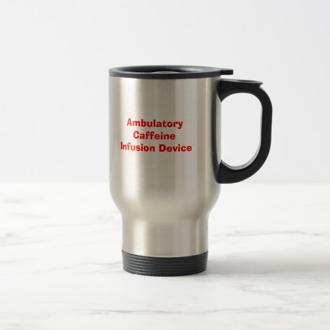 Caneca Térmica Dispositivo ambulatório da infusão da cafeína (Direita)