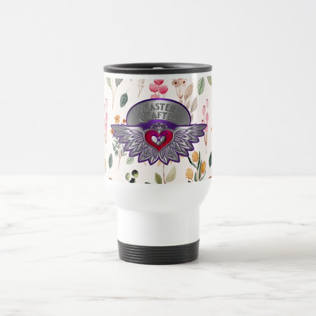 Caneca Térmica Distintivo Mestre de Scrapbookers (Centro)