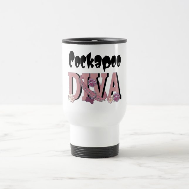Caneca Térmica DIVA de Cockapoo (Centro)