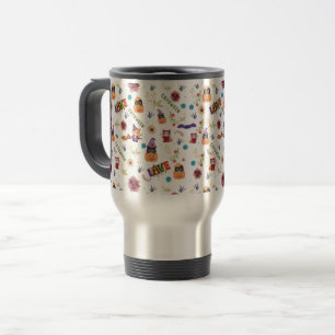Caneca Térmica Diversão Roxo Hopinteria, Pumpkin Laranja Bastante