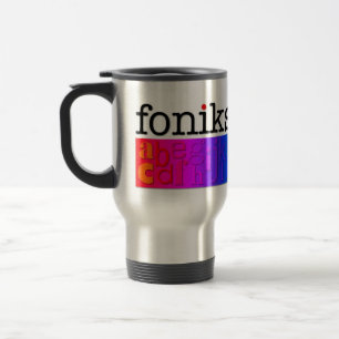 Caneca Térmica divertimento do iz dos foniks