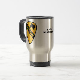 Caneca Térmica Divisão de Cavalaria de 1rua - Veteran (Estados Un