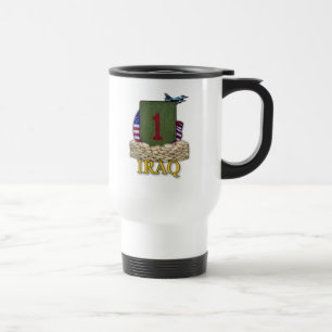 Caneca Térmica Divisão de Infância de 1ruas Iraque Fort Riley Vet