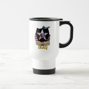 Caneca Térmica divisão de infantaria do segundo veteranos índios 