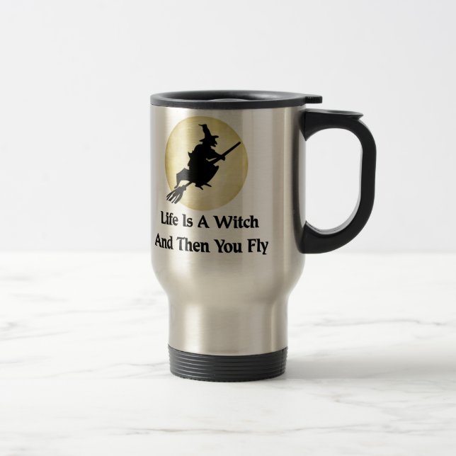 Caneca Térmica Dizer clássico da bruxa (Direita)
