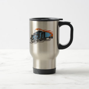 Caneca Térmica Do martelo camionista para baixo