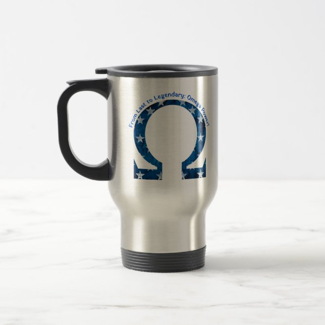 Caneca Térmica Do Último ao Legendário: Omega Power! (Esquerda)