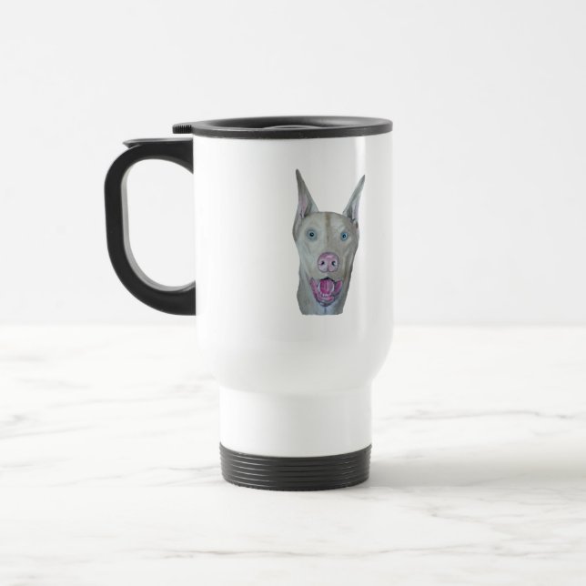 Caneca Térmica Doberman Pinscher (Esquerda)