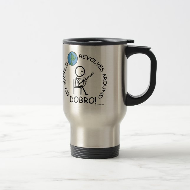 Caneca Térmica Dobro - O mundo volta (Direita)