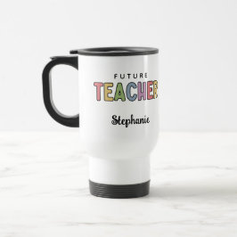 Caneca Térmica Docente Futuro Personalizado Corajoso