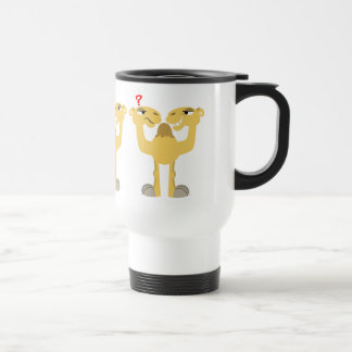 Caneca Térmica Dois lados da mesma Viagem ao trabalho de caricatu