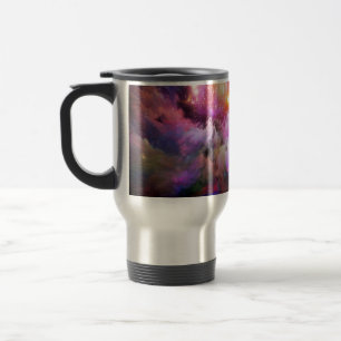 Caneca Térmica Dons de gay de abstrato artístico do SlipperyJoe